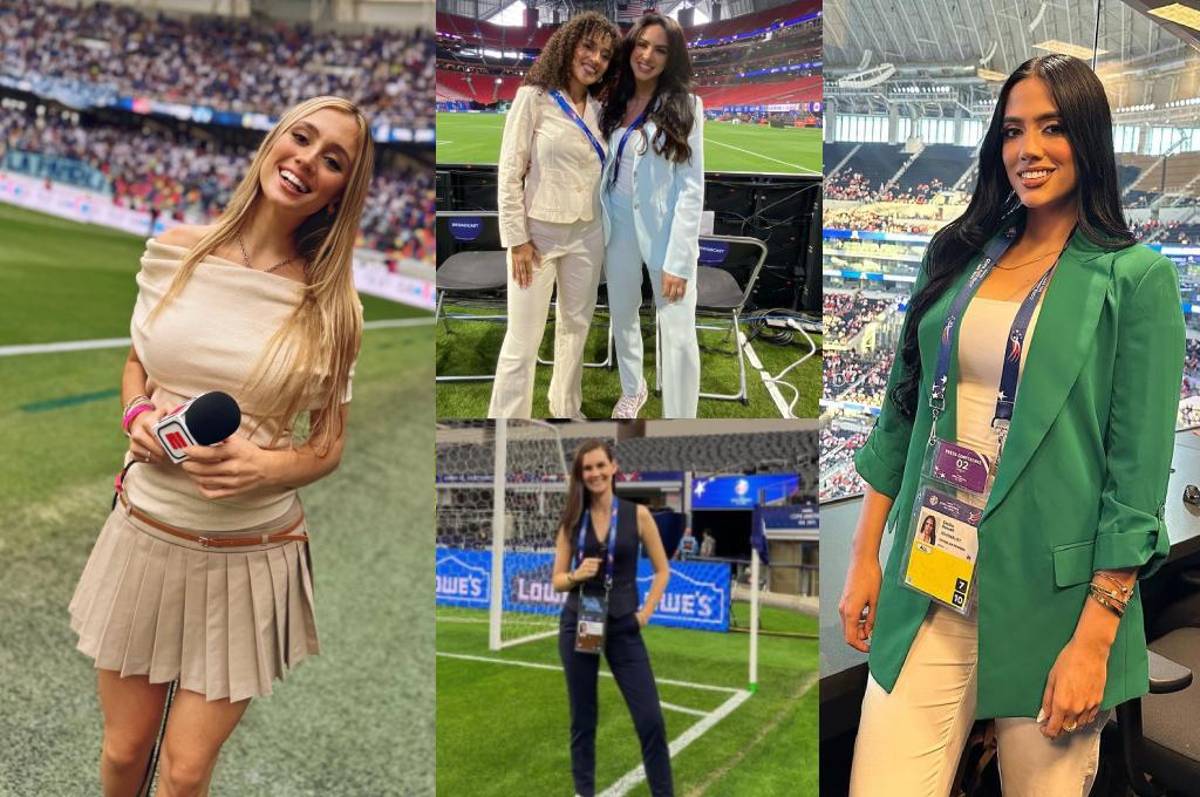 Las bellas periodistas que enamoran en la Copa América 2024: una Miss Honduras y bellas catrachas figuran