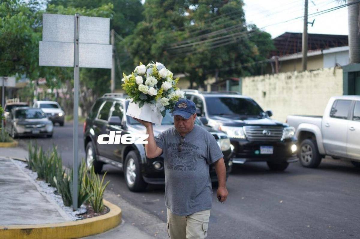 Luto, lágrimas y tremendo respaldo de jugadores y directivos en la sala velatoria de Orinson Amaya, presidente de Marathón
