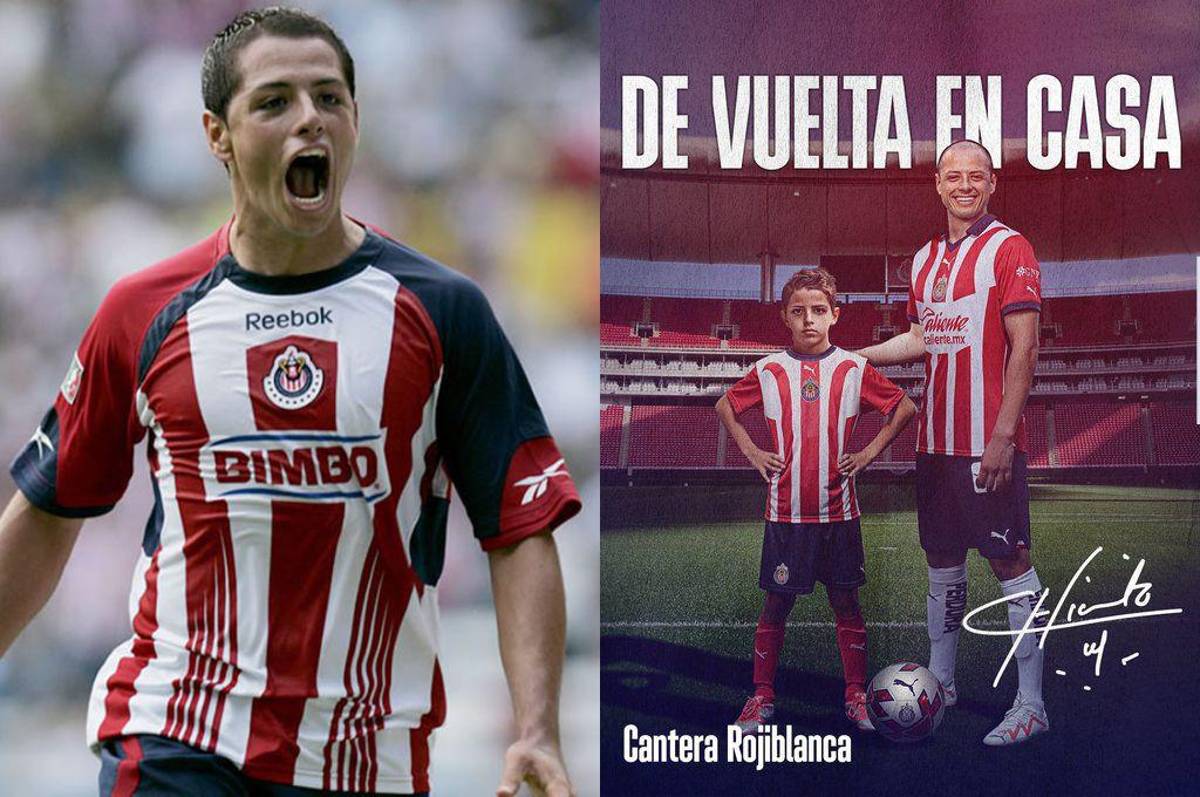 OFICIAL: Chicharito Hernández se olvida del extranjero y regresa a México para fichar con el Chivas de Guadalajara