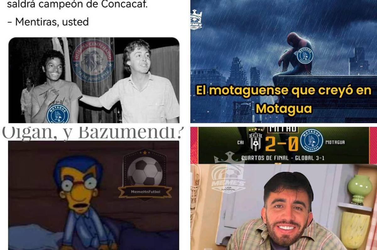 Los memes destrozan al Motagua tras perder ante el CAI y quedar eliminado en la Copa Centroamericana de Concacaf