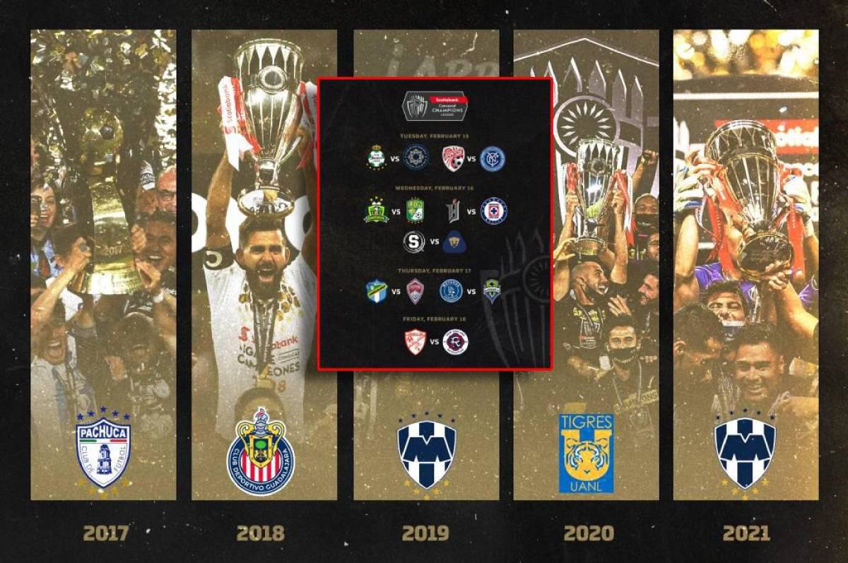 ¡Regresa la Concahampions! Así son los cruces de octavos de final en la Liga de Campeones de Concacaf 2022: fecha y horarios