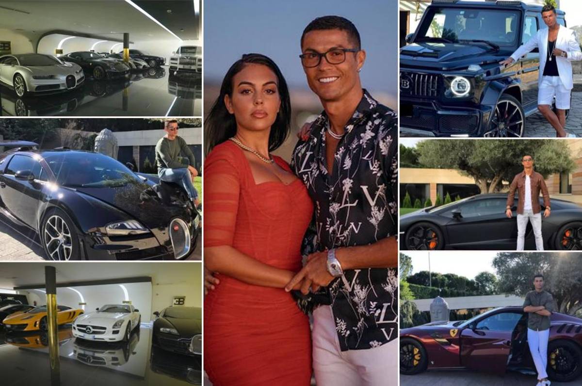 Cristiano Ronaldo está de aniversario: así es su impactante colección de autos y el monstruoso patrimonio