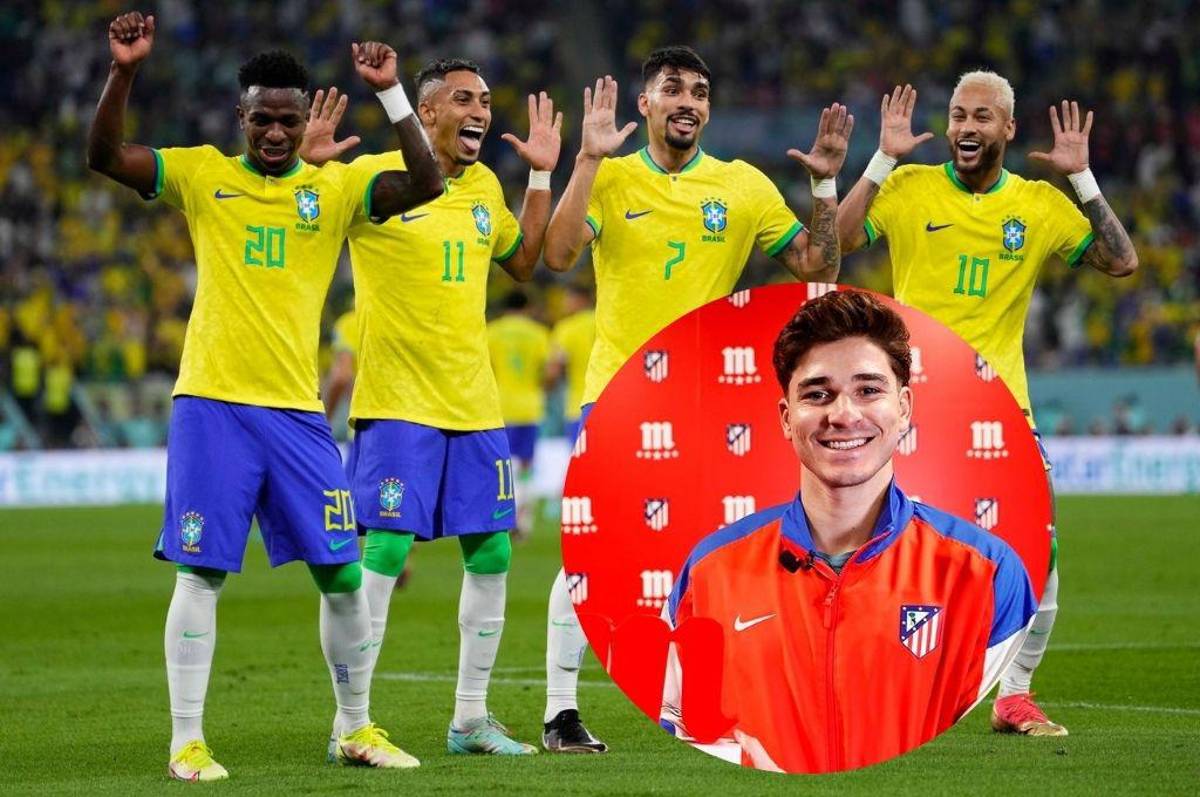 Julián Álvarez eligió el jugador que le gustaría nacionalizar para la selección Argentina: lo sacó de Brasil