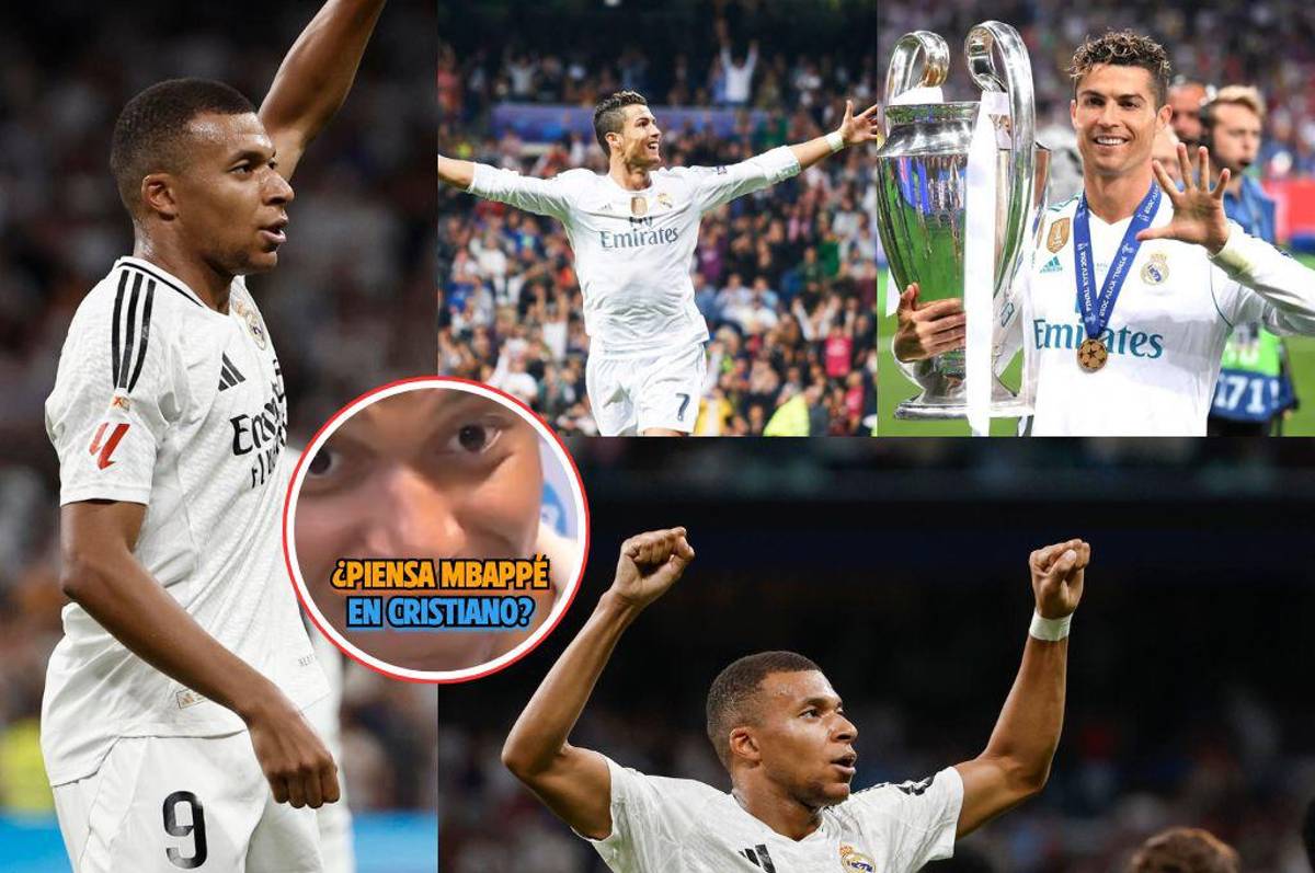 Mbappé se acordó del PSG, fue comparado con Cristiano Ronaldo y lanzó una particular respuesta: “Es lo mismo”