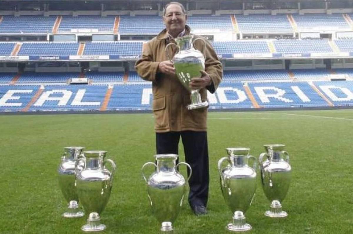 Conmoción en España: Muere a sus 88 años Paco Gento, leyenda del Real Madrid y único ganador de seis Copas de Europa