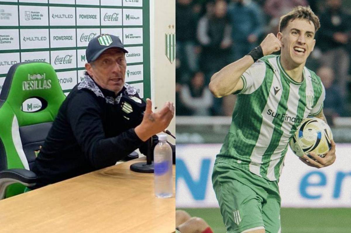 Pedro Troglio llena de elogios a Rodrigo Auzmendi luego de su gol en la victoria de Banfield: Es vivo para oler la jugada”