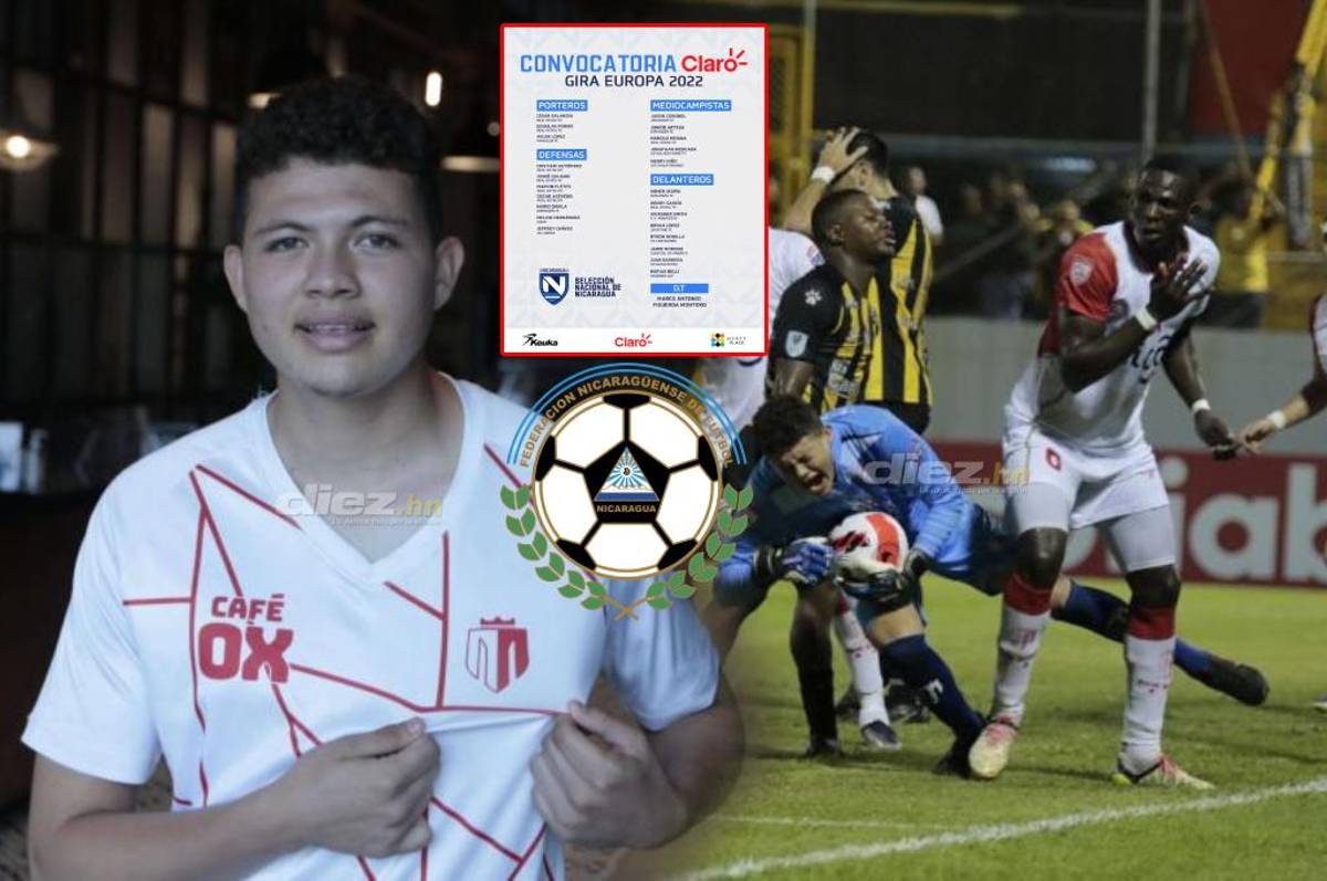 Otro que le ‘roban’ a Honduras: ¡Selección de Nicaragua convoca a portero promesa de 18 años de sangre catracha!