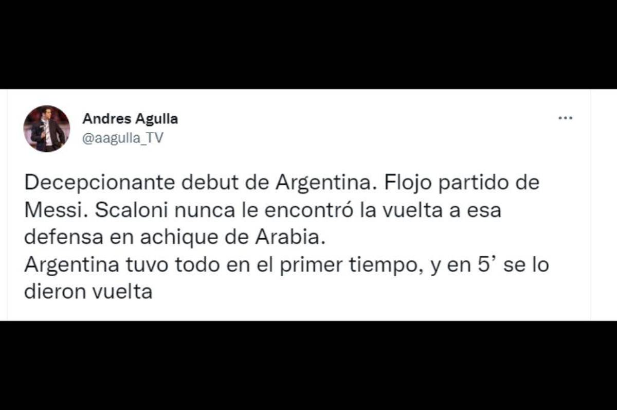 “Ni D10s ayuda al que madruga”: Así reaccionó la prensa tras la derrota de Argentina ante Arabia Saudita en Qatar 2022