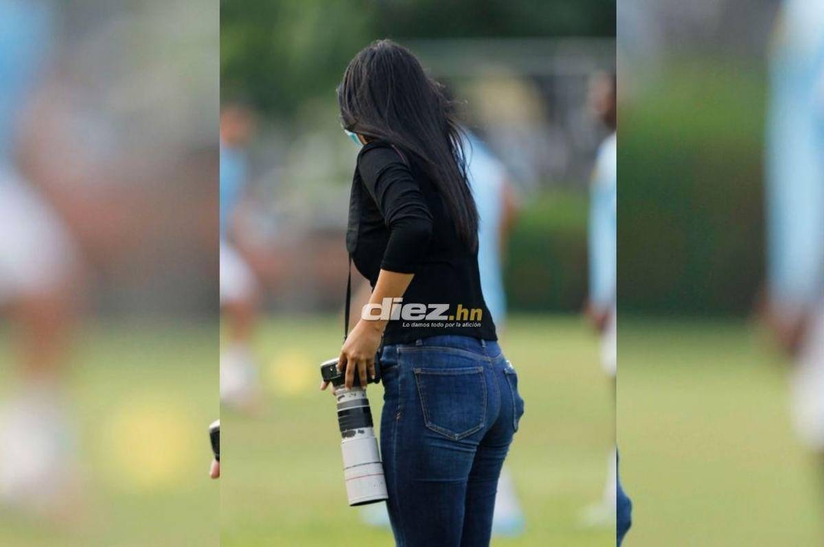 Visita especial, así fue captado Omar Rosas, ¿y quién es la fotógrafa?: El nuevo entrenamiento de Real España pensando en la final ante Motagua