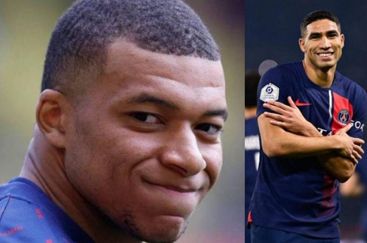 Real Madrid da duro revés a Kylian Mbappé y su amigo Achraf Hakimi ‘celebra’ en el PSG