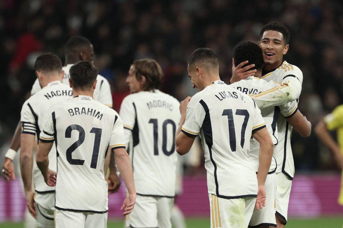 ¡Líder provisional! Real Madrid goleó al Villarreal en el Bernabéu y es el Rey de LaLiga de España: Bellingham anotó