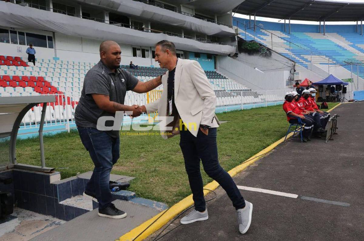 Lo que nos dejó Motagua vs Tauro en el Nacional, Diego Vázquez y su inseparable compañía, Tejeda y su sufrimiento