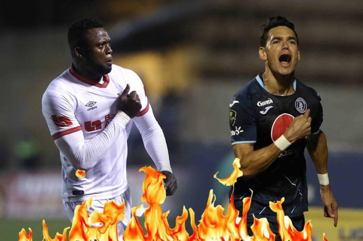Un duelo de killers: Yustin Arboleda es más letal que Roberto Moreira en la previa de la semifinal entre Olimpia y Motagua