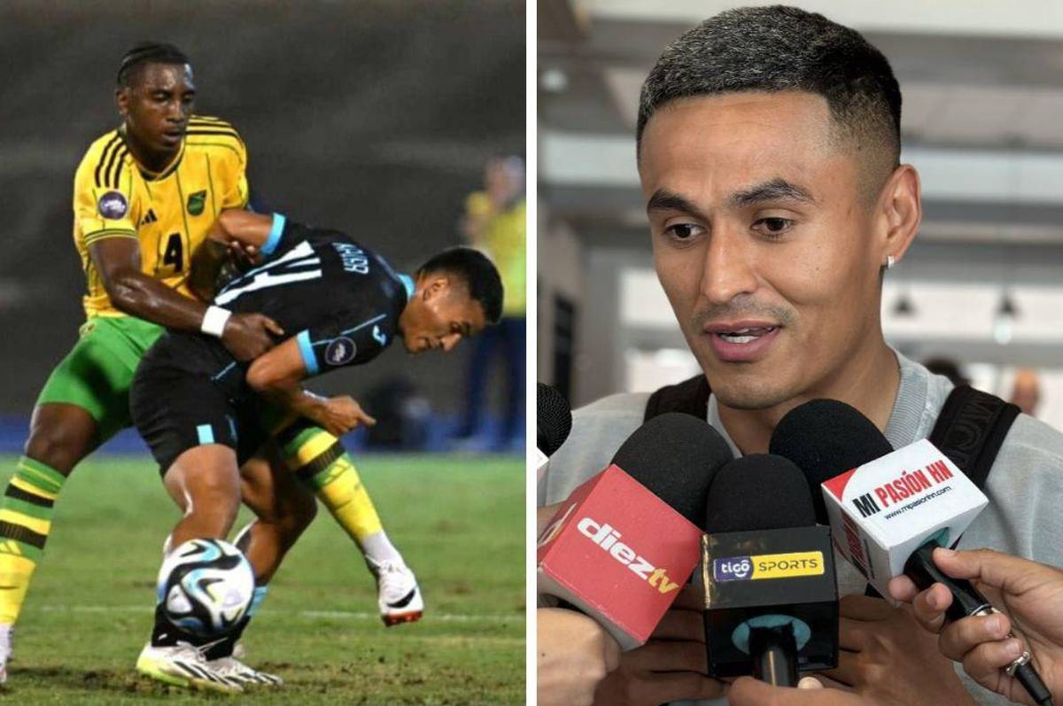 La reacción de Andy Najar luego de la derrota de Honduras ante Jamaica: “Debemos aprender de los errores”