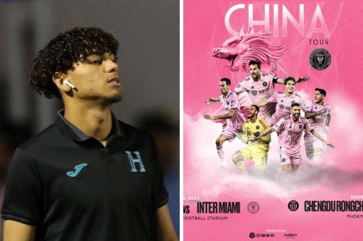 OFICIAL: El Inter de Miami de Messi confirma gira de amistoso en China ¿Podrá David Ruiz ser convocado por Honduras?