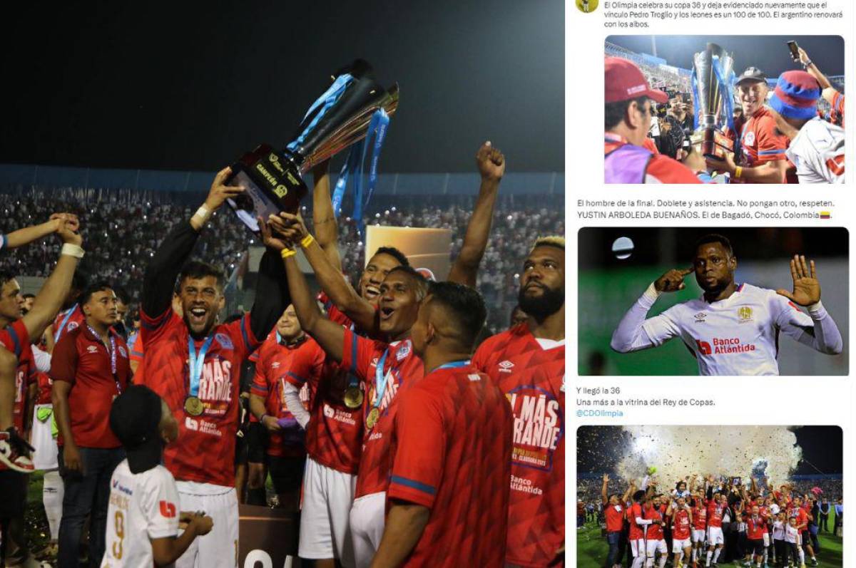 Periodistas hondureños reaccionan tras el título 36 de Olimpia ante Olancho FC: “Liga predecible y pequeña para Troglio”