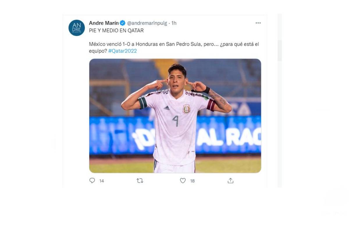 México venció a Honduras, pero la prensa azteca critica a la selección porque el gane fue “sufriendo” y “a medias”