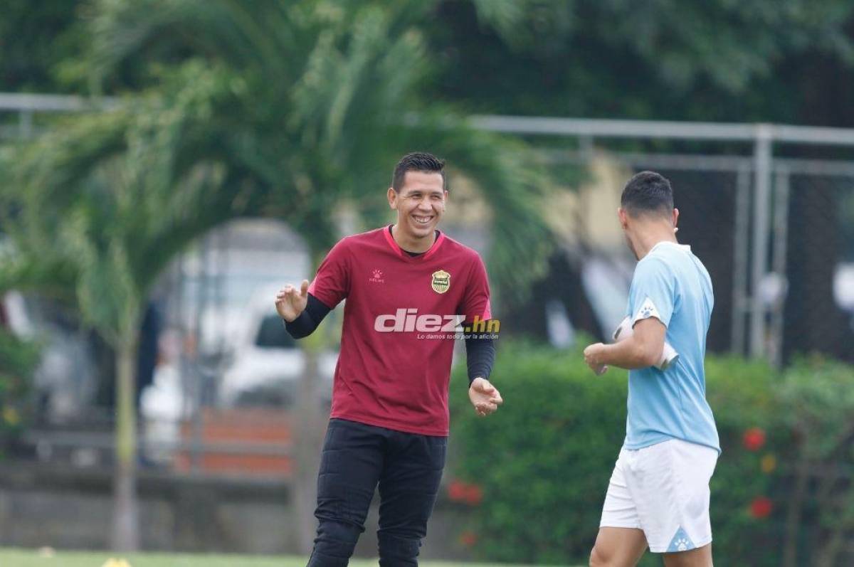 Visita especial, así fue captado Omar Rosas, ¿y quién es la fotógrafa?: El nuevo entrenamiento de Real España pensando en la final ante Motagua