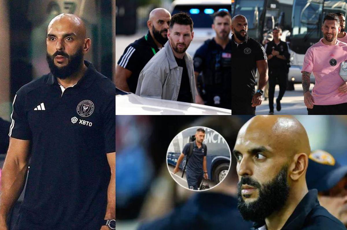 ¿Cuál fue su reacción? Lo que hizo el guardaespaldas de Messi en el escándalo entre el Inter Miami-Monterrey