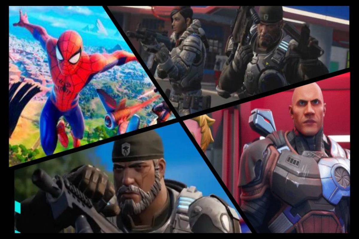 Fortnite Capítulo 3 Temporada 1 trae a Spider-Man, The Rock, Marcus Fenix, Kait Díaz y más