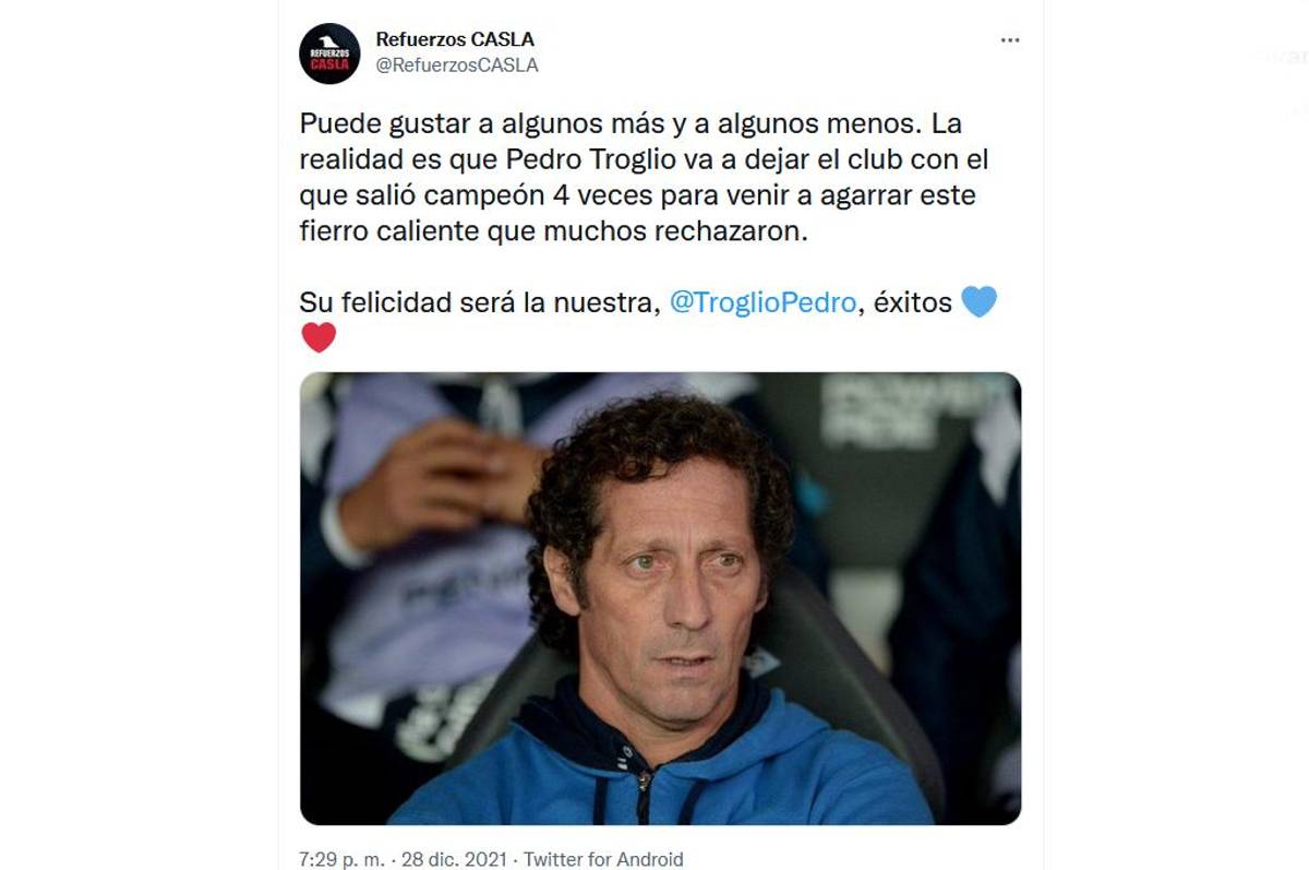 Las reacciones de medios, periodistas y afición sobre el posible fichaje de Pedro Troglio por el San Lorenzo de Argentina