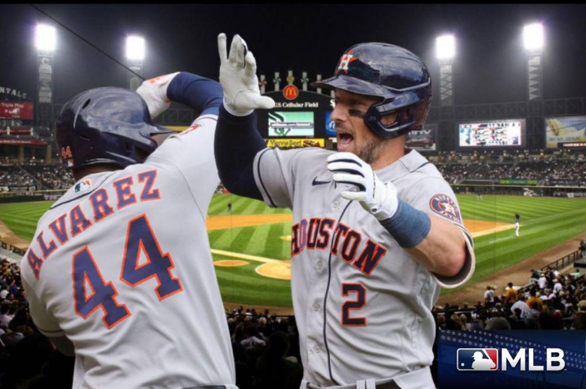 Los Astros de Houston aplastan a White Sox en tarde de ofensiva récord y ganan la serie particular 2022