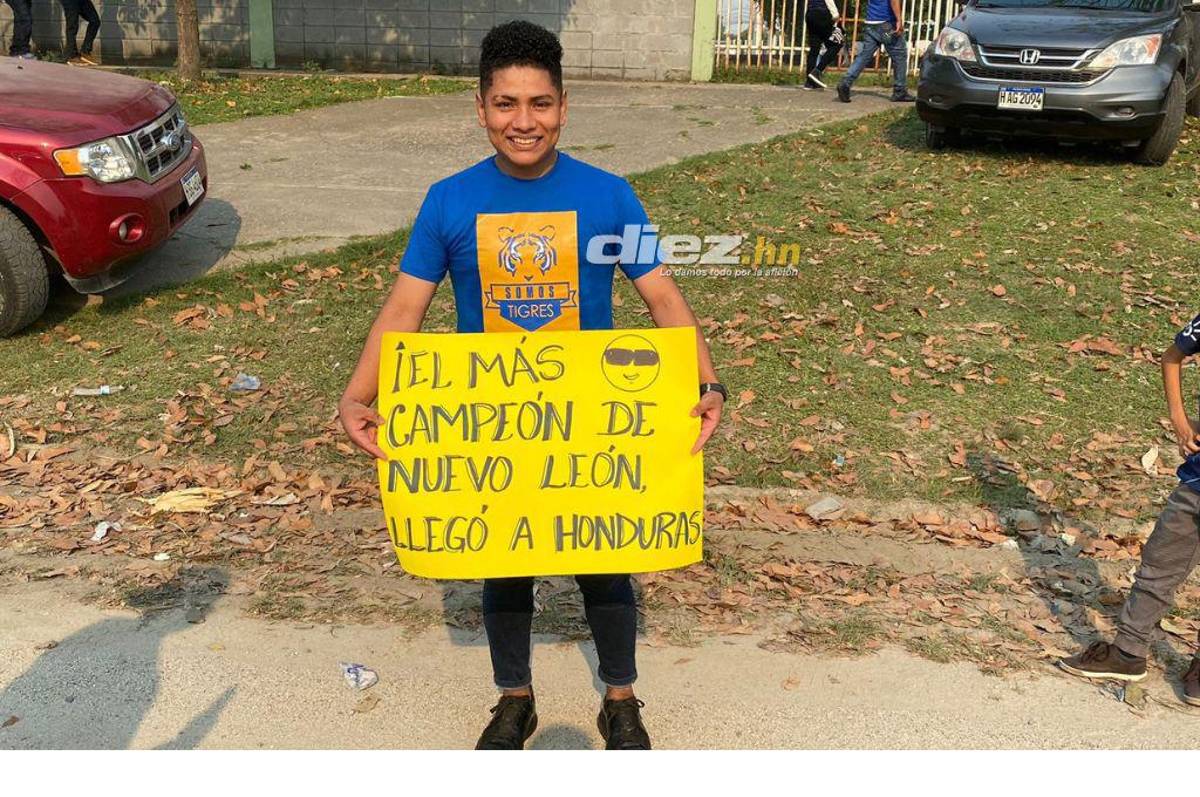 Motagua-Tigres: Resguardados con helicóptero, la invasión azteca y las bellas chicas que engalanan el estadio Olímpico