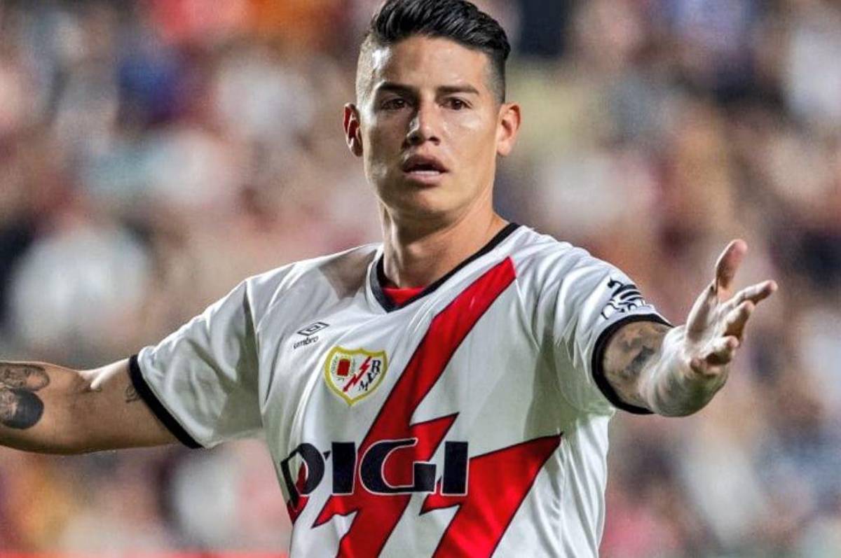 La decisión que tomó James Rodríguez con el Rayo Vallecano, equipo donde vive un calvario: con este club negocia