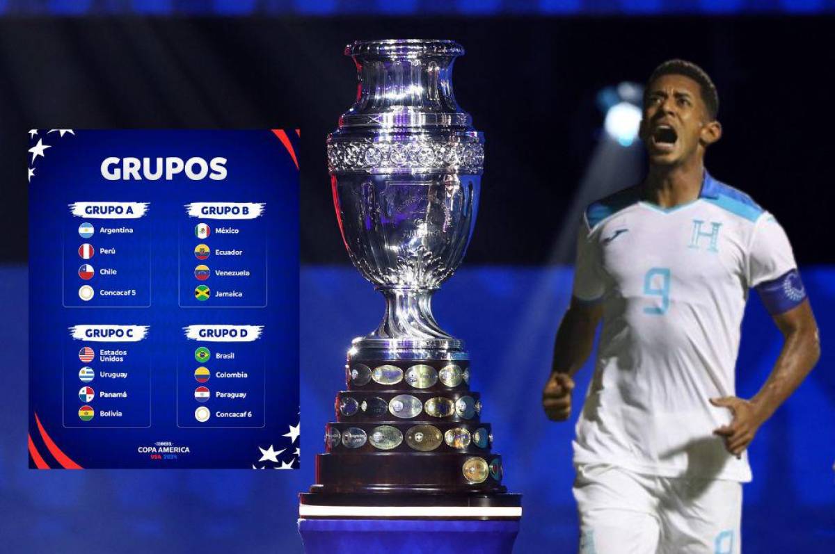 Copa América 2024: Definidos los grupos y el calendario oficial del certamen; Honduras iría con Brasil