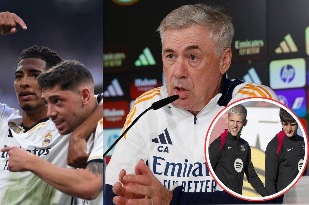 Ancelotti revela la lesión de Bellingham y se pronuncia sobre el caso del Barcelona con Olmo y Pau Víctor: “Lo que pienso...”