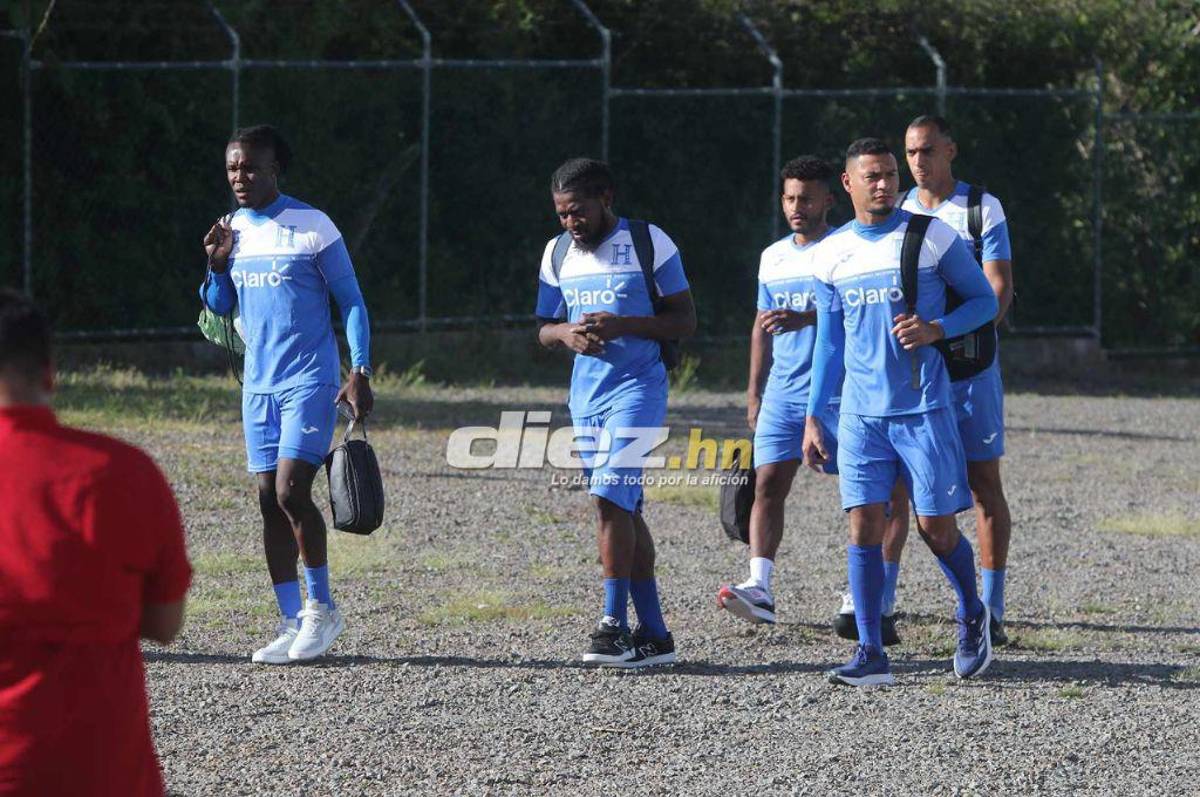 Nuevos uniformes y una alta: Así fue el primer entreno de la Selección de Honduras pensando en Trinidad y Tobago