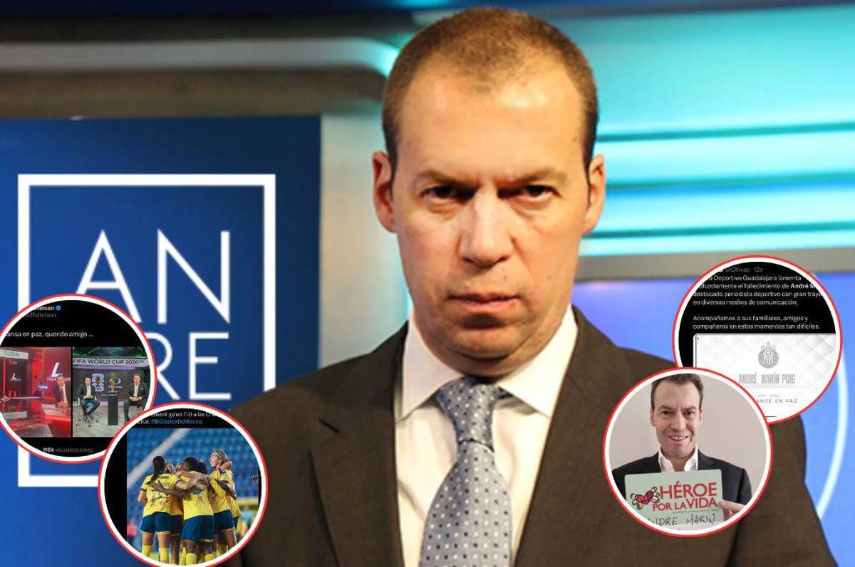 “Querido amigo...”: el último post de André Marín, mensaje de Faitelson y la despedida de los equipos mexicanos