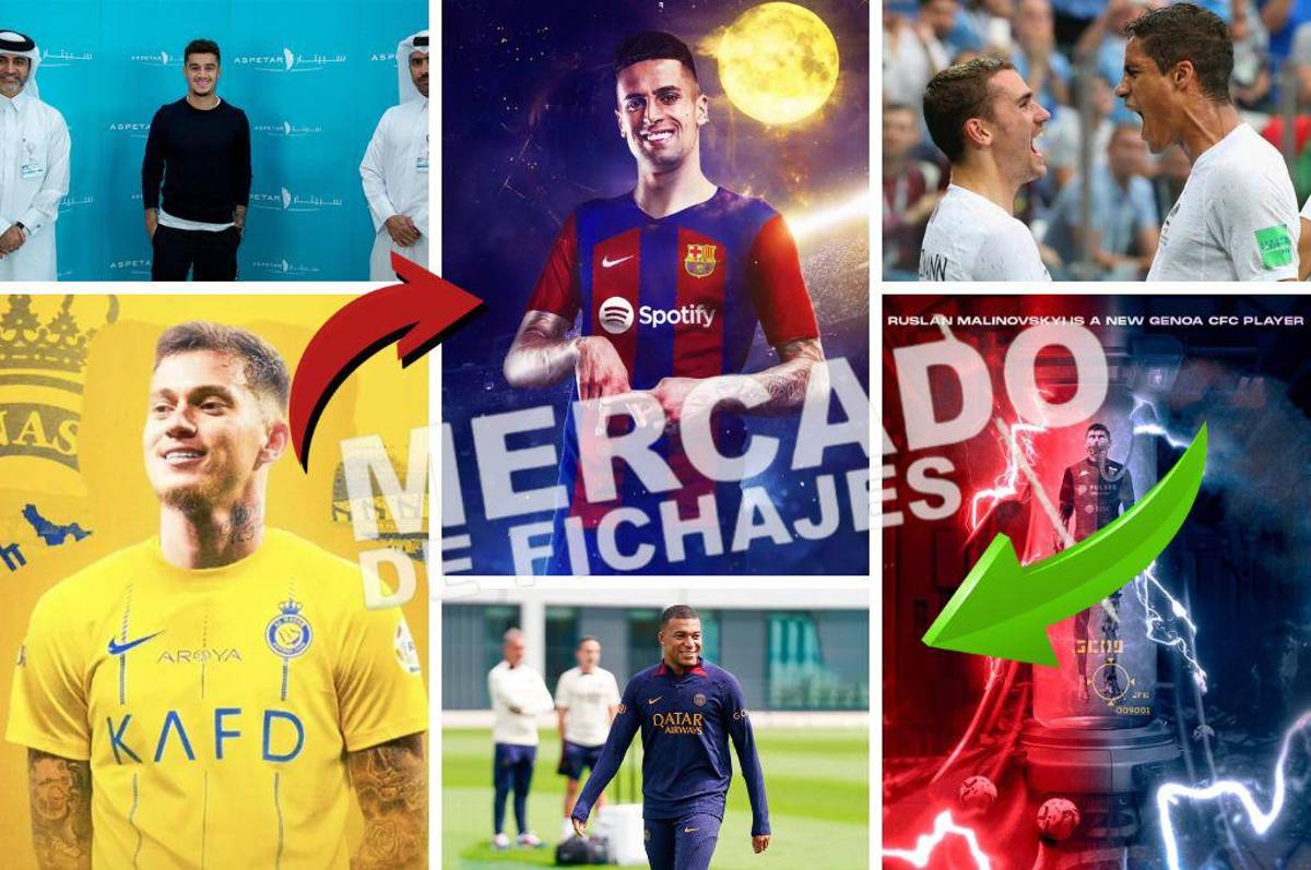 PSG ya tiene el reemplazo de Neymar, acuerdo cerrado entre Barcelona-City; Griezmann y Varane para equipo de Arabia