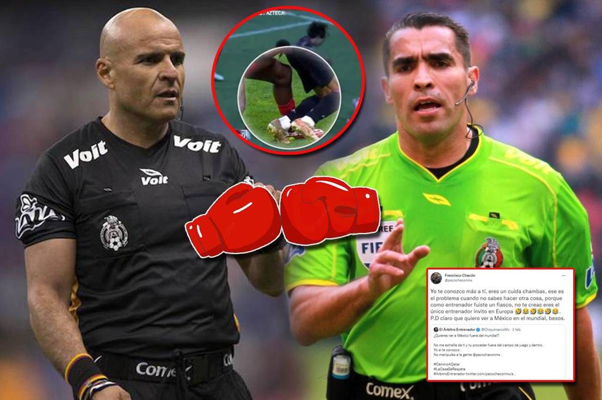 El ‘agarrón’ entre Chiquimarco y Francisco Chacón tras el polémico penal de México: ‘‘Eres un fiasco; nunca pudiste ganarme en nada’’