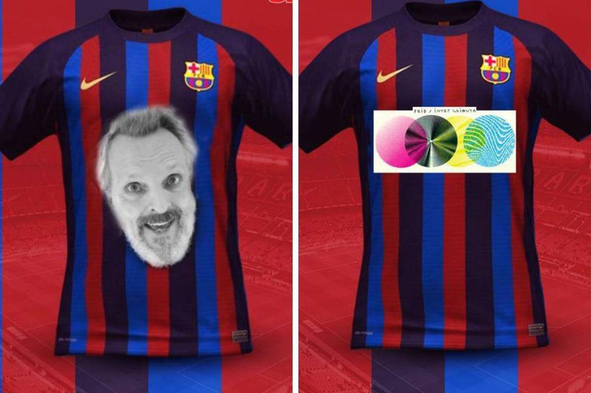 ¡Para reír! Barcelona es destrozado con memes por su nuevo logo en la camisa para el Clásico contra Real Madrid