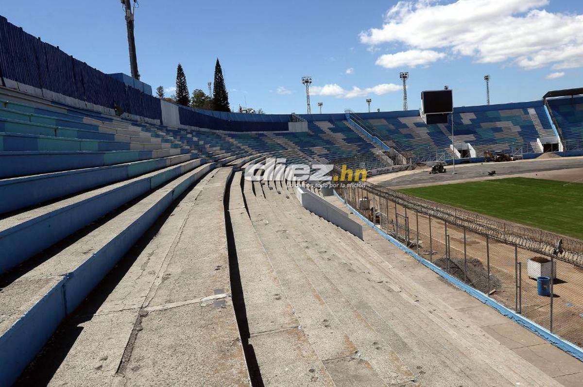 ¡Una belleza! Así luce el estadio Nacional Chelato Uclés con la implementación del césped sintético ¿Cuándo estará listo?