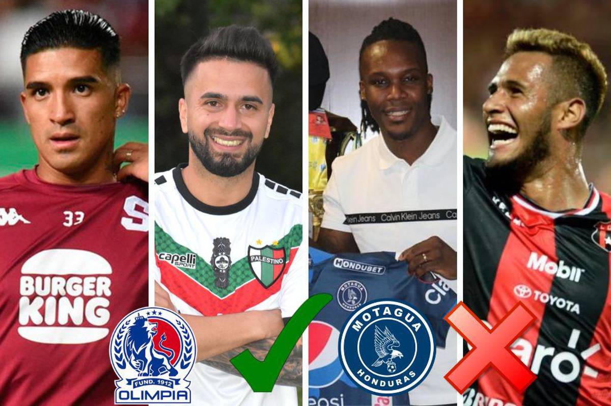 Mercado: Revelado el nombre del argentino que fichará Motagua, la primera alta en Olimpia y el nuevo legionario