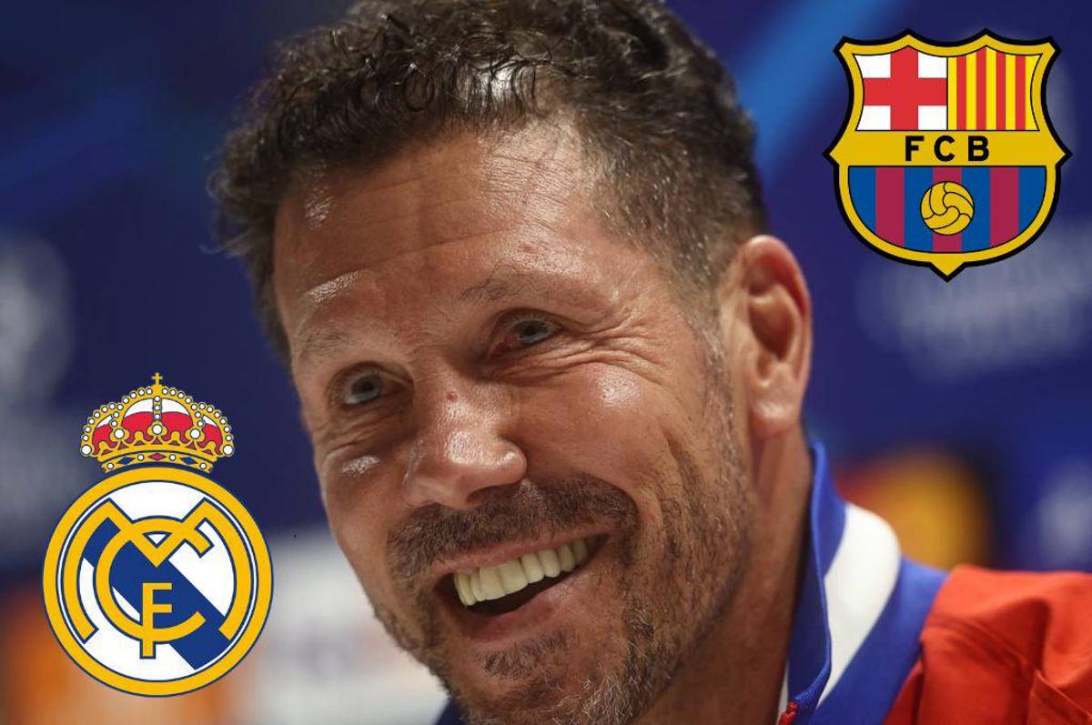 Cholo Simeone impacta a Real Madrid y Barcelona sobre el resultado del Clásico: Los árbitros...