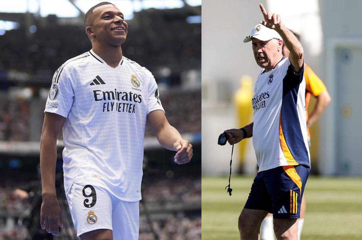 Ancelotti revela dónde va a jugar Mbappé en el Real Madrid y lo que hará para que logre encajar con Vinicius y Rodrygo