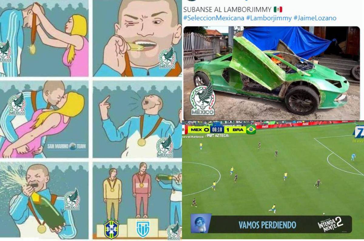 México es destruido con memes luego de perder contra Brasil en el último minuto en partido amistoso rumbo a Copa América