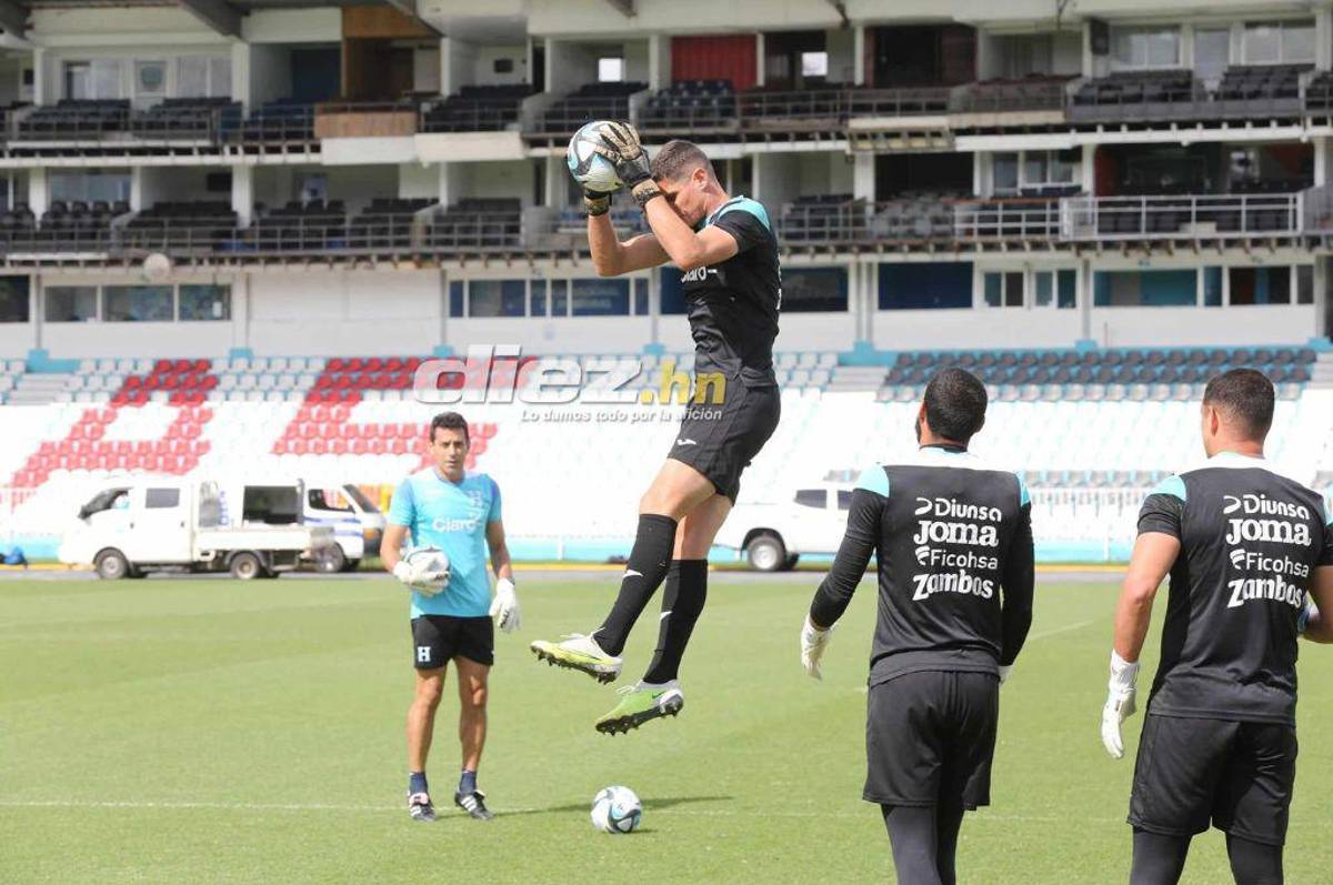 Así fue el último entrenamiento de la Selección de Honduras, esta vez en el estadio Nacional Chelato Uclés