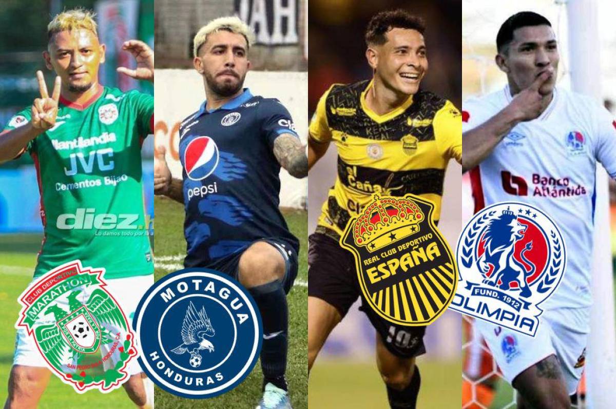 Vibrante jornada 5 de la Liga Nacional de Honduras: hora y canal dónde ver Motagua - Marathón y el Real España - Olimpia