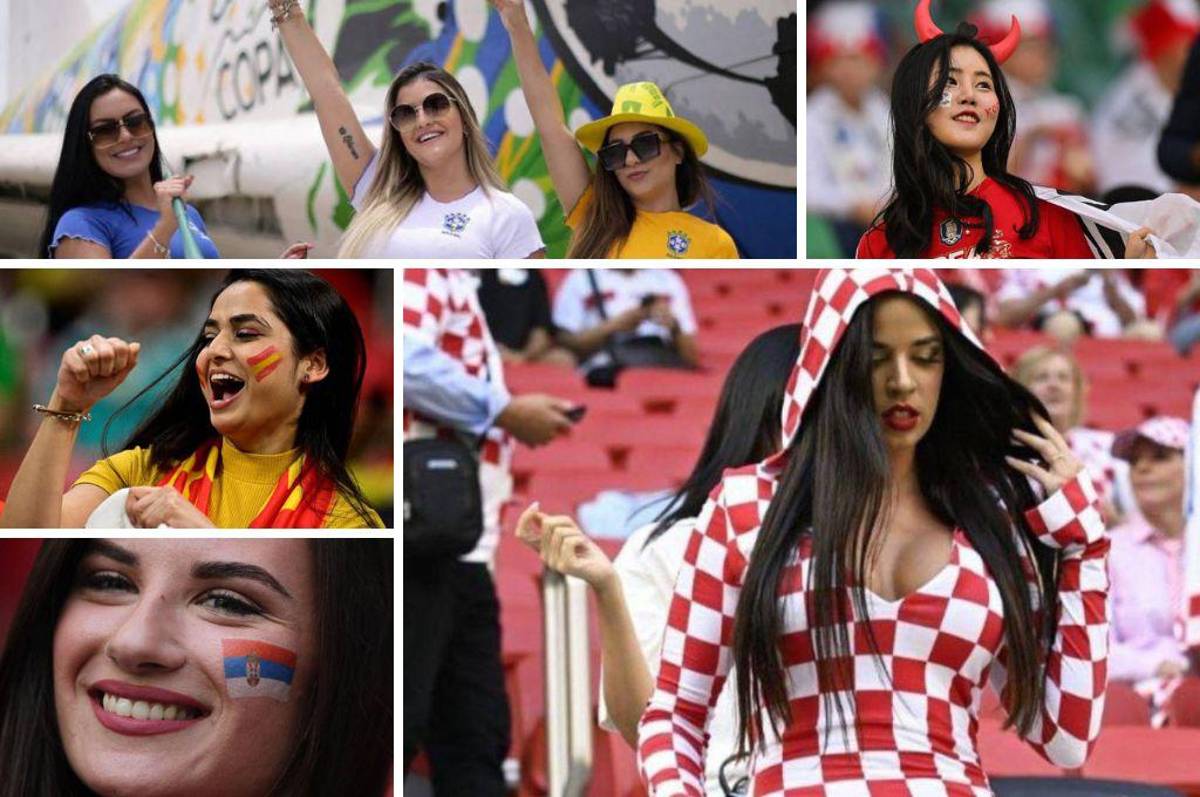 Deslumbran con su belleza: estas son algunas de las aficionadas más guapas del Mundial de Qatar 2022