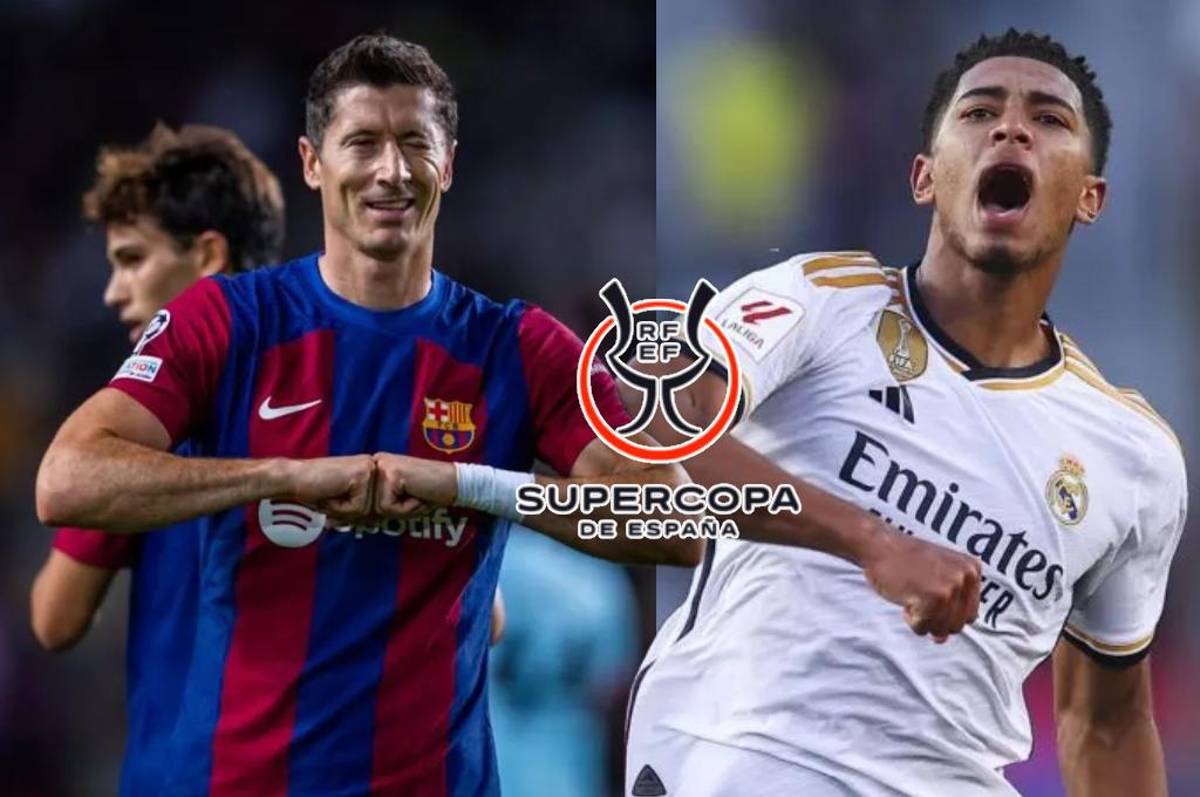EN VIVO online Clásico Real Madrid vs Barcelona por la final de la Supercopa España