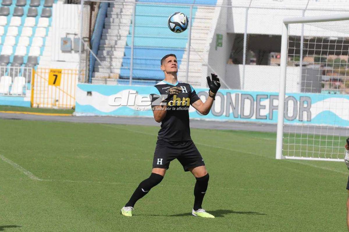 Así fue el último entrenamiento de la Selección de Honduras, esta vez en el estadio Nacional Chelato Uclés
