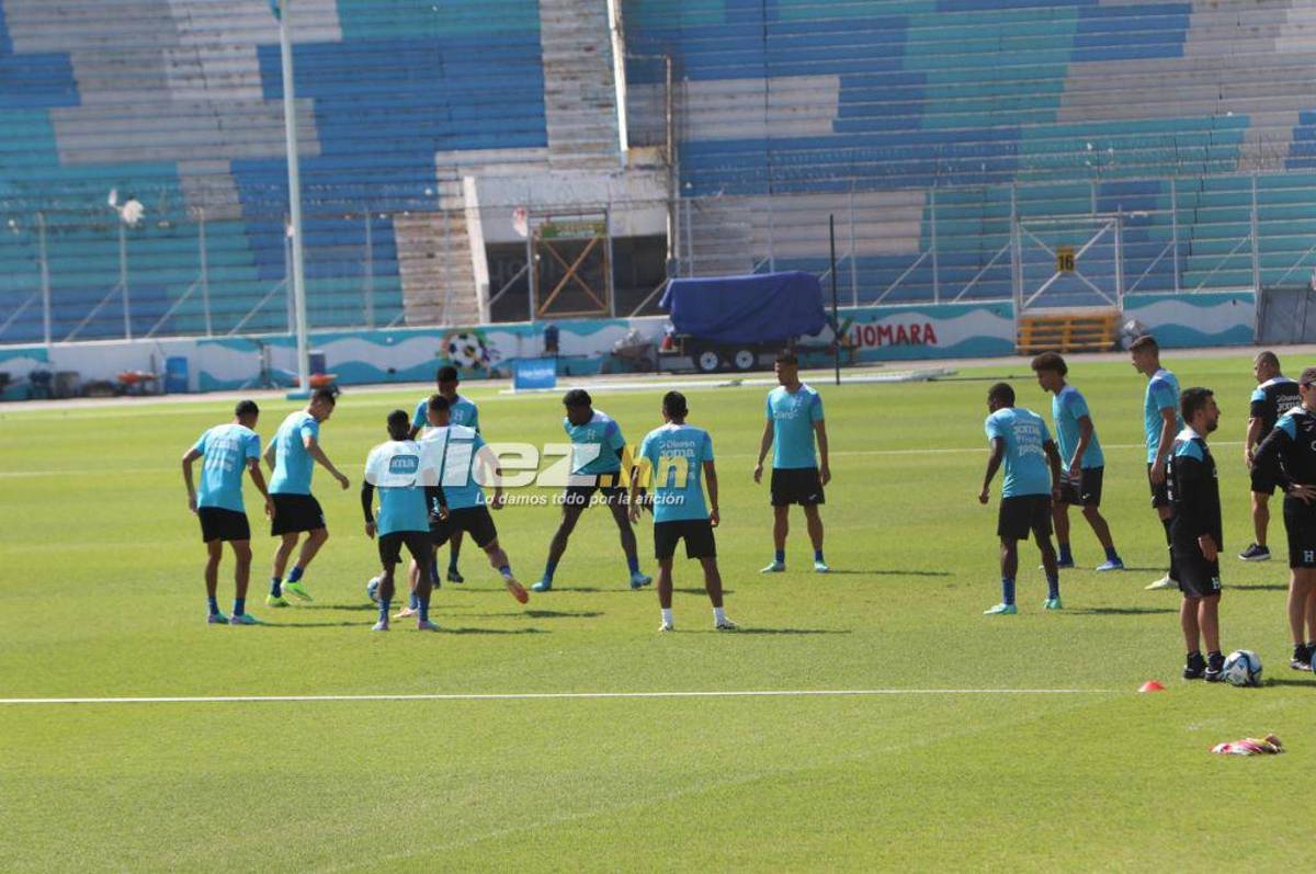 ¿Por qué no estuvo Reinaldo Rueda? Así fue el último entrenamiento de la Selección de Honduras en el Nacional