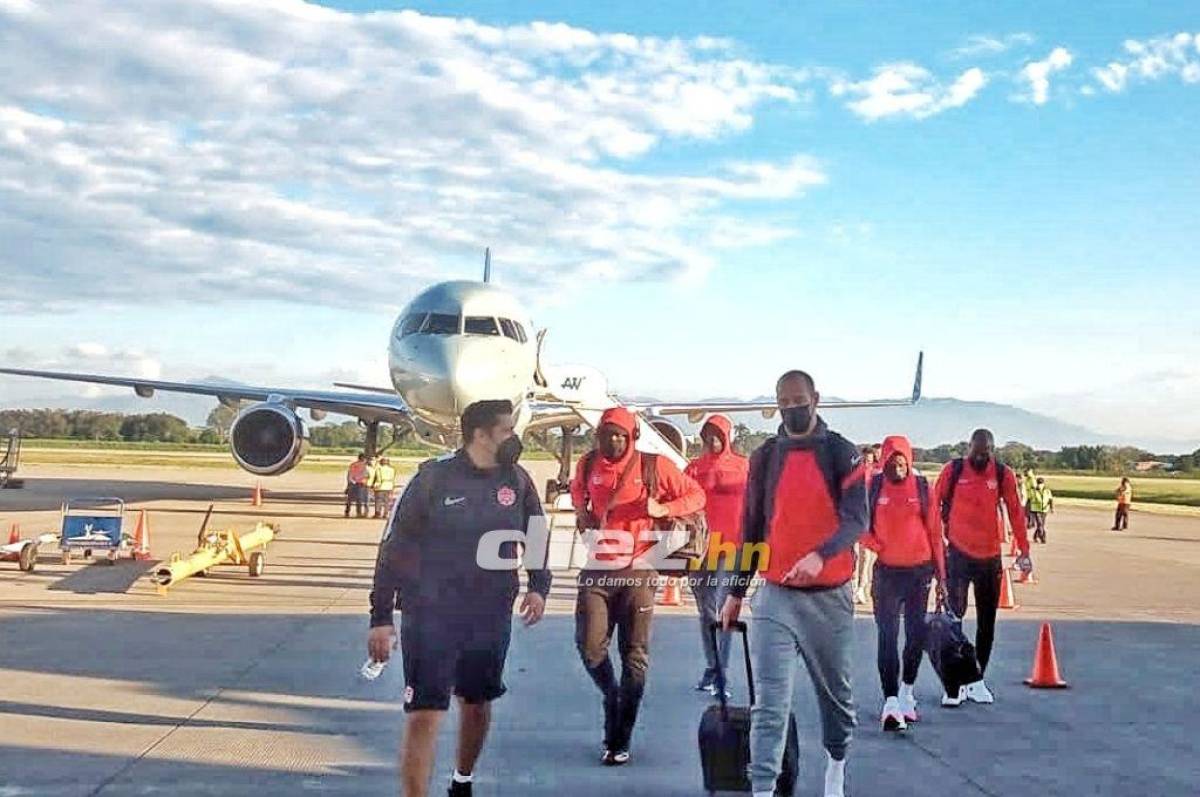 Selección de Canadá llegó blindada a territorio hondureño y se fue directamente al estadio Olímpico