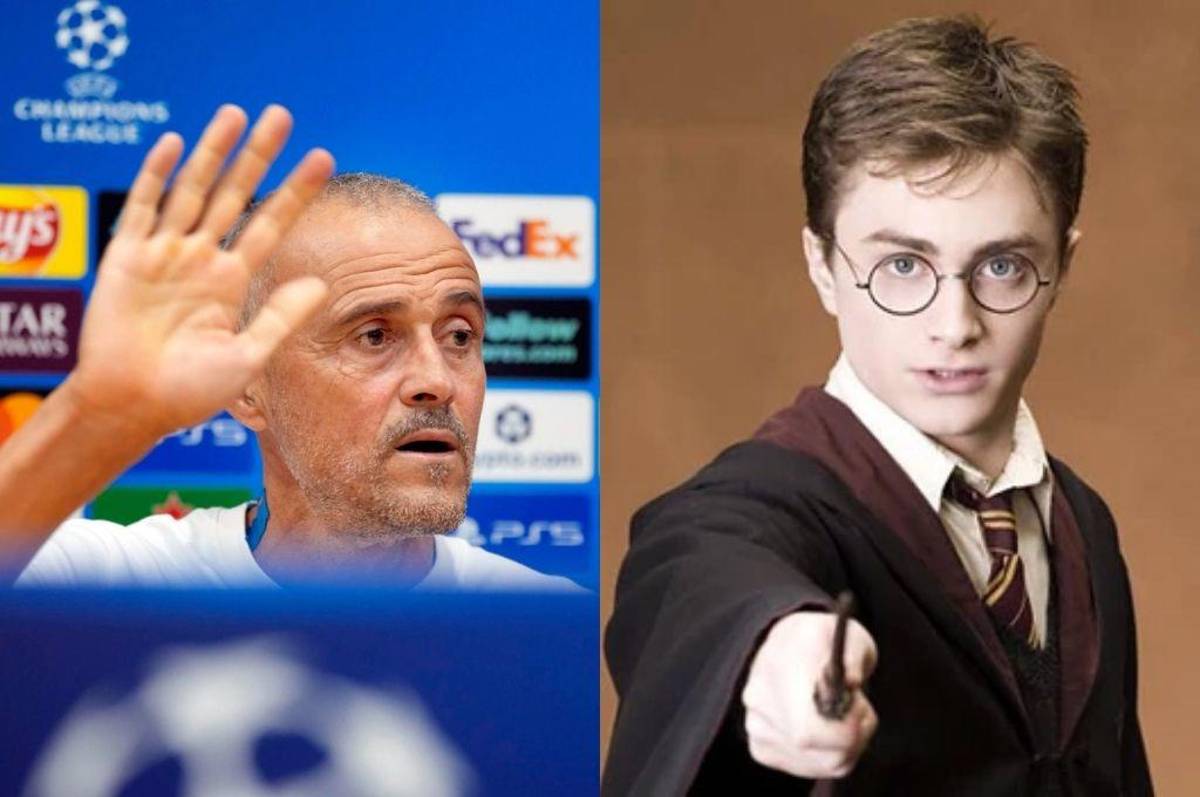 Luis Enrique compara a jugador del Barcelona con Harry Potter y le teme: Ojalá mañana no traiga la varita mágica...