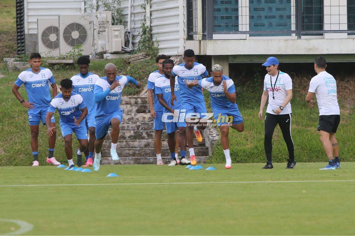 Nuevos uniformes y una alta: Así fue el primer entreno de la Selección de Honduras pensando en Trinidad y Tobago