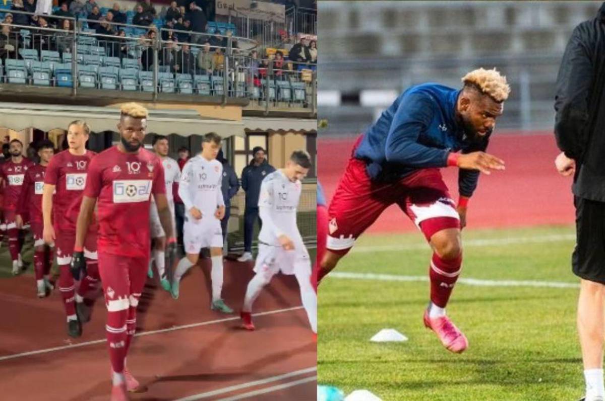 Jorge Benguché hizo su debut oficial con el AC Bellinzona de la segunda división de Suiza